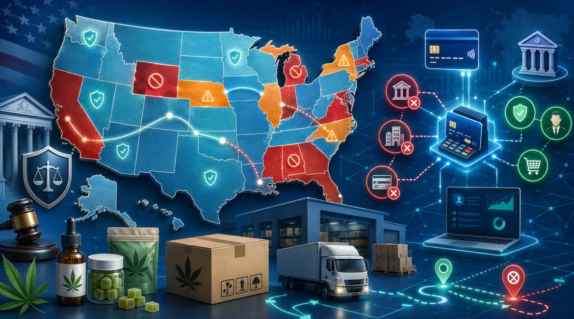 U.S. hemp restrictions affecting shipping and payment processing
