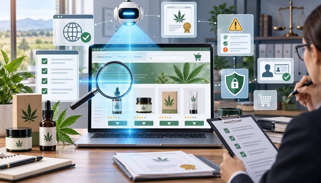 CBD website compliance rescan and audit process
